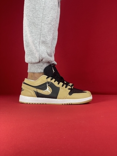 Air Jordan 1 Low beje preto Nacional - comprar online