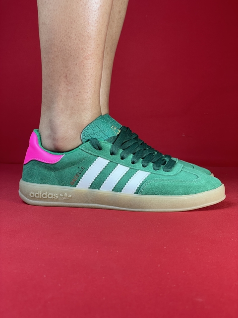 Adidas samba verde, rosa sola marrom nacional - comprar online