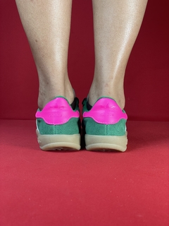 Adidas samba verde, rosa sola marrom nacional - WL Drop