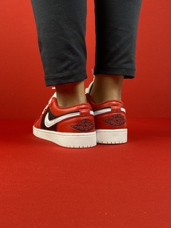 Air Jordan 1 Low vermelho e preto Nacional S - comprar online