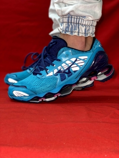 Mizuno Prophecy 9 Azul Rosa Refletível Importado na internet