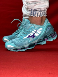 Mizuno Prophecy 9 Azul Bebe Rosa Refletível Importado na internet
