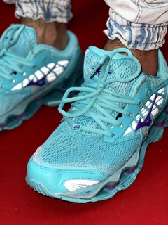 Mizuno Prophecy 9 Azul Bebe Rosa Refletível Importado - comprar online