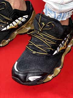 Mizuno Prophecy 9 Preto Dourado Refletível Importado - comprar online