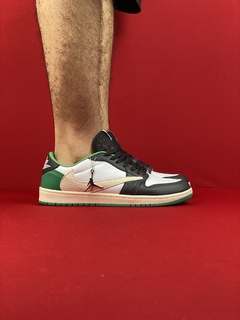 Air Jordan 1 travis scott verde branco Nacional S