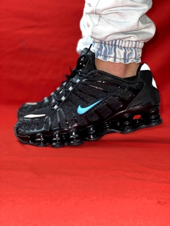 Nike 12 Molas Importado Preto Azul Refletivel