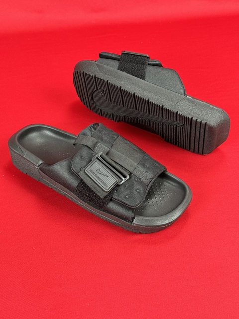 nike chinelo asuna 3.0 todo preto nacional premium