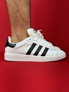 Adidas campus branco e preto nacional premium