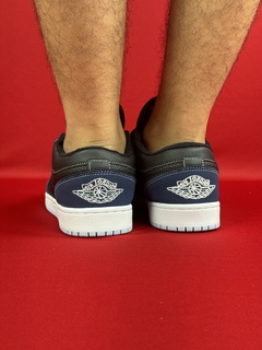 Air Jordan 1 Low Preto Azul Nacional S na internet
