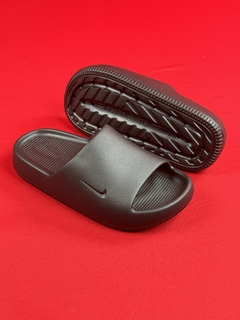 nike chinelo slide todo preto nacional premium