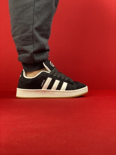 Adidas campus preto camurça nacional