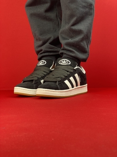 Adidas campus preto camurça nacional - comprar online
