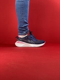 Asics azul rosa