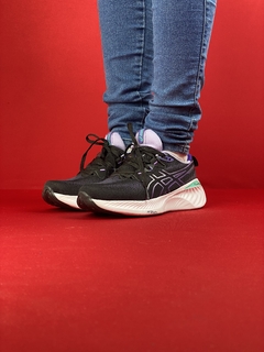 Asics preto roxo - comprar online