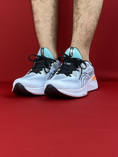 Asics branco cinza - comprar online