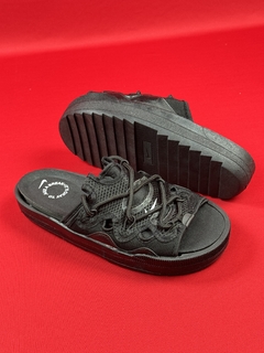 nike chinelo slide todo preto nacional premium