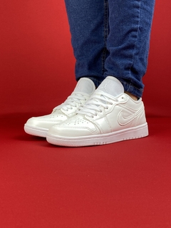 Air Jordan 1 Low todo branco Nacional S - comprar online