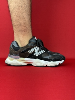 New balance 9060 cinza com cafe nacional premium