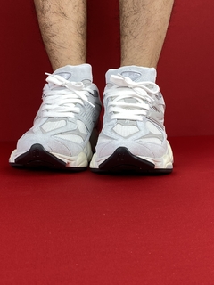 New balance 9060 Cinza prata nacional premium - comprar online