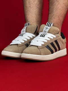 Adidas campus marrom com preto nacional premium - comprar online