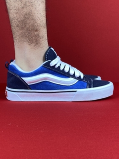 Vans Knu azul branco Nacional S