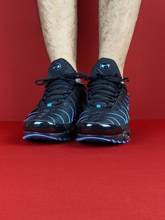 Nike tn plus preto azul importado - comprar online