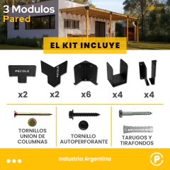 3 Modulo Pared