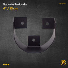 Soporte para Palo Redondo 10cm (4 Pulgadas) - Pecole