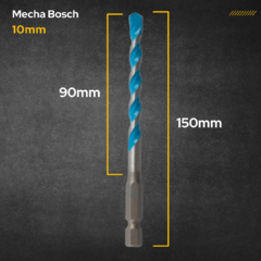 Mecha Multiproposito Bosch 10mm - comprar online