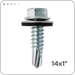 Tornillo 14x1 (Metal) x 100u - comprar online