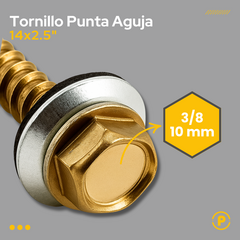 Imagen de Tornillo 14x2.5 (Madera) x 100u