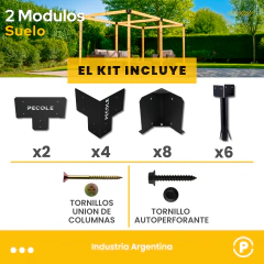 2 Modulo al Suelo - tienda online