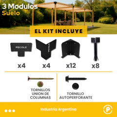 3 Modulo Suelo - tienda online