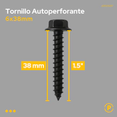 Tornillo Autoperforante 6x38mm X 1 u en internet