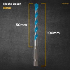 Mecha Multiproposito Bosch 8mm - comprar online