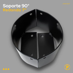 SOPORTE PARA PALO REDONDO 17CM (7 PULGADAS) - tienda online