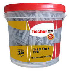 Tarugo Fischer 6mm Balde x 1800