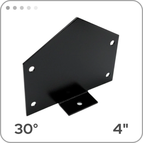 Soporte Cumbrera 30° Tirante 2x4 - comprar online