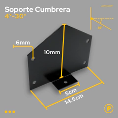 Soporte Cumbrera 30° Tirante 2x4 en internet