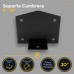 Soporte Cumbrera 30° Tirante 2x5 3x5 - tienda online