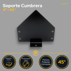 Soporte Cumbrera 45° Tirante 2x4 - tienda online