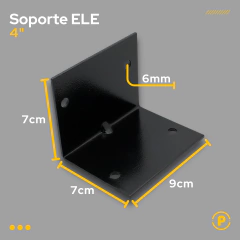Soporte L 4 " x 7 cm en internet