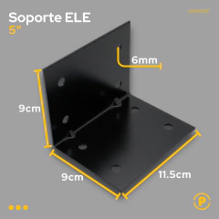 Soporte L 5 " x 12cm en internet