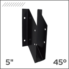 Soporte de tirante 2x5 Inclinado 45°