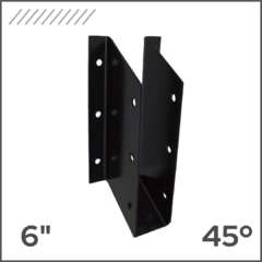 Soporte de tirante 2x6 Inclinado 45°