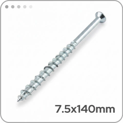 Tornillo SKS 7.5x140mm (Hormigón Directo) x 50u - comprar online