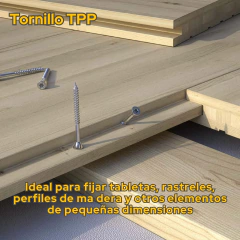 Tornillo Machimbre 3.5x30mm x 500u - comprar online