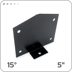 Soporte Cumbrera 15° Tirante 5" - comprar online