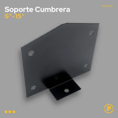 Imagen de Soporte Cumbrera 15° Tirante 6"