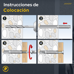 Tarugo Fischer 10mm Balde x 400 - tienda online